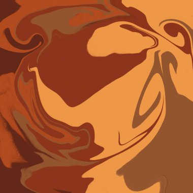 Cadılar Bayramı Sıvı Girdabı 59 Arkaplan Resimleri Duvar Kağıdı Dokuması Kahverengi Turuncu