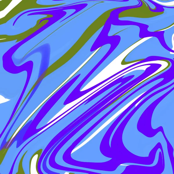 青い大理石の液体要約7 1背景イラスト壁紙テクスチャ — ストック写真