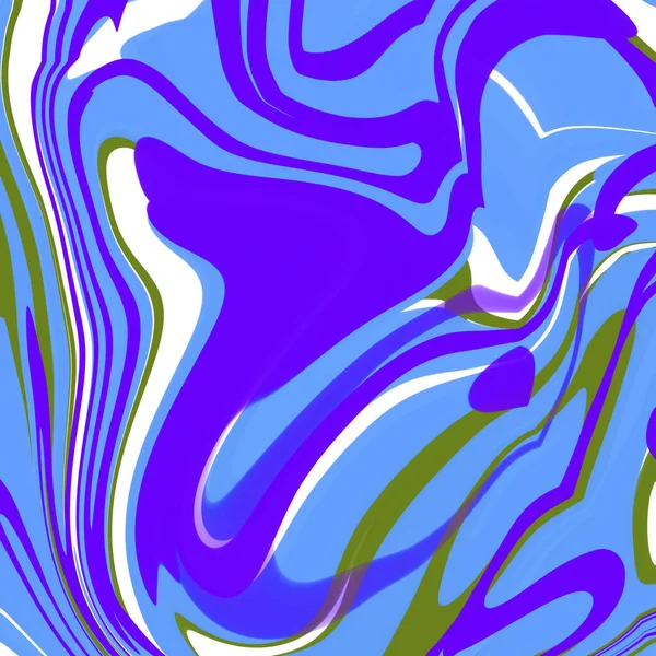 Μπλε Μάρμαρο Υγρό Περίληψη Εικονογράφηση Φόντου Ταπετσαρία Υφή — Φωτογραφία Αρχείου