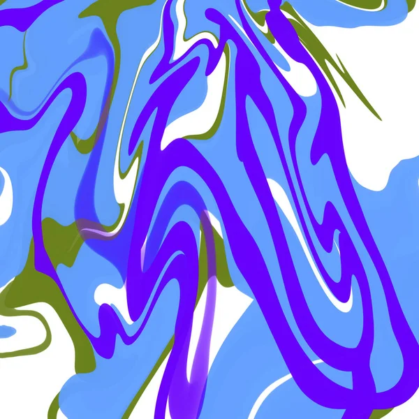 青い大理石の液体抽象10 3背景イラスト壁紙テクスチャ — ストック写真