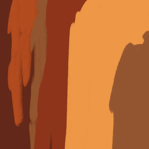 Halloween Tekutý Vír Pozadí Ilustrace Tapeta Textura Hnědá Oranžová — Stock fotografie