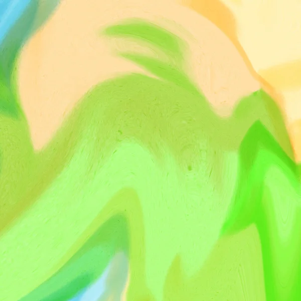 Natura Summer Theme Tło Ilustracja Tapety Tekstura Zielony Niebieski Żółty — Zdjęcie stockowe