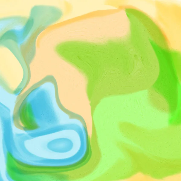 Nature Summer Theme Фон Иллюстрация Обои Текстура Зеленый Синий Желтый — стоковое фото