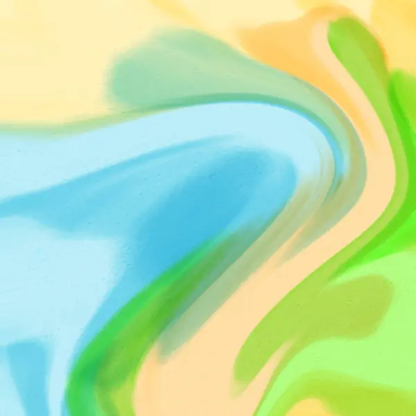 Natureza Verão Tema Fundo Ilustração Papel Parede Textura Verde Azul — Fotografia de Stock