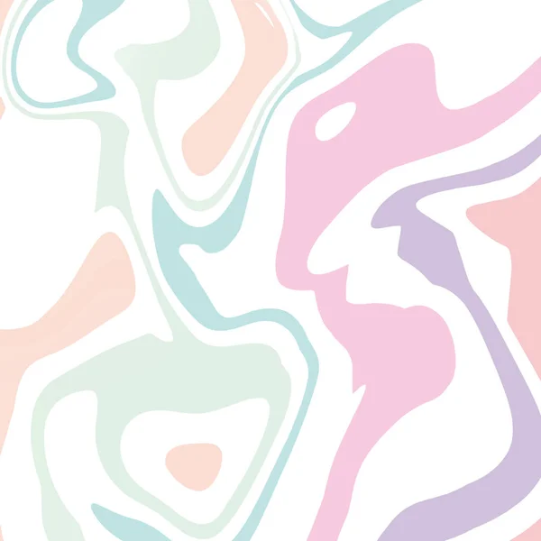 Pastel Marble Background Illustration Wallpaper Texture Green Purple Pink Yellow — стокове фото