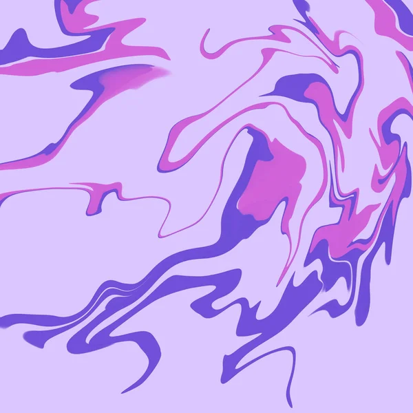 Фиолетовый Мрамор Жидкость Абстракция Фон Иллюстрация Обои Текстура — стоковое фото
