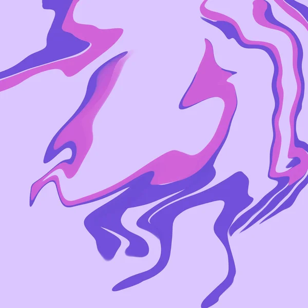 Фіолетовий Мармур Рідка Абстрактна Фонова Ілюстрація Шпалери Текстура — стокове фото