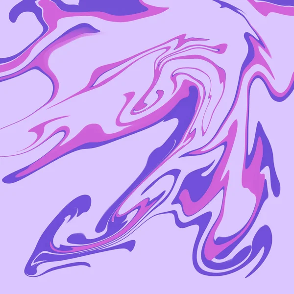 Фиолетовый Мрамор Жидкость Тезисы Фон Иллюстрация Обои Текстура — стоковое фото