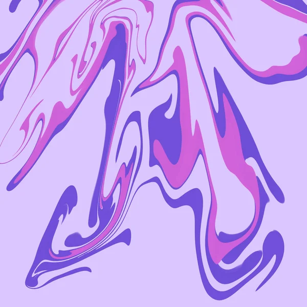 Фиолетовый Мрамор Жидкость Тезисы Фон Иллюстрация Обои Текстура — стоковое фото