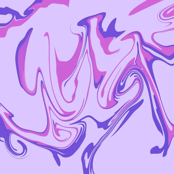 Фиолетовый Мрамор Жидкость Абстракция Фон Иллюстрация Обои Текстура — стоковое фото