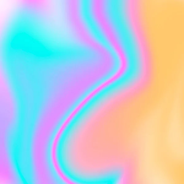 Einhorn Flüssigkeit Wirbel Hintergrundillustration Tapete Textur Rosa Blau Gelb — Stockfoto
