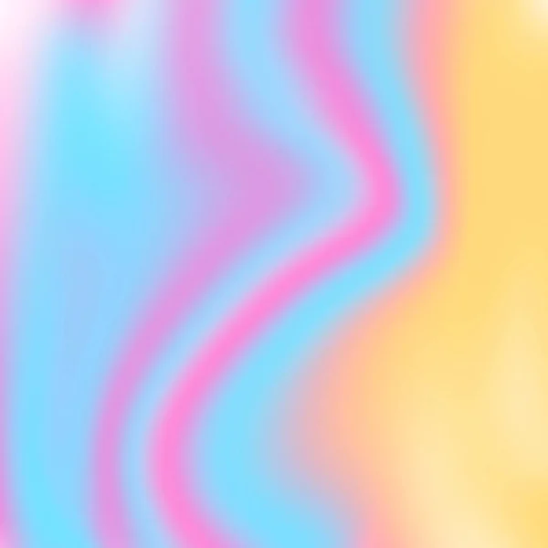 Einhorn Liquid Swirl Hintergrundillustration Tapete Textur Rosa Blau Gelb — Stockfoto