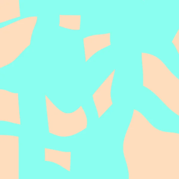 Sommer Block Minze Pfirsich Hintergrund Illustration Tapete Textur — Stockfoto