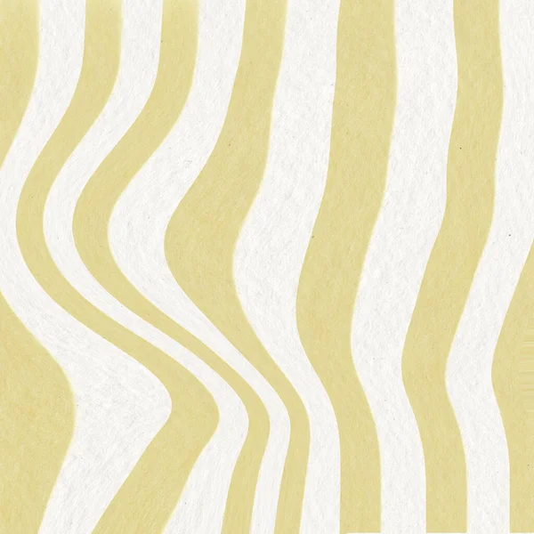 Stripe Yellow Liquid Groovy Background Illustration Wallpaper Textura — Stock fotografie