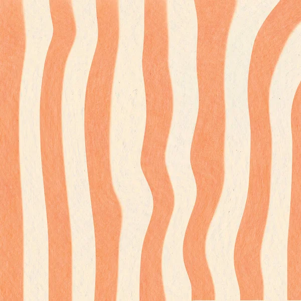Stripe Orange Liquid Groovy Pozadí Ilustrace Tapeta Textura — Stock fotografie