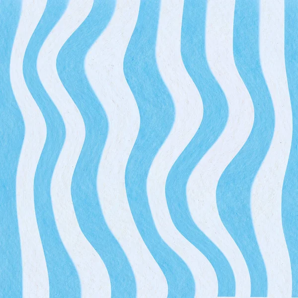 Stripe Blue Liquid Groovy Background Illustration Wallpaper Texture — Stock Photo, Image