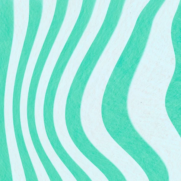 Stripe Zelená Tekuté Groovy Pozadí Ilustrace Tapeta Textura — Stock fotografie