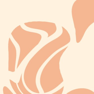 Modern Soyut Şekil Sarı Turuncu 34 Arkaplan Resimli Duvar Kağıdı Dokusu