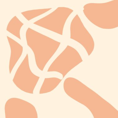 Modern Soyut Şekil Sarı Turuncu 37 Arkaplan Resimli Duvar Kağıdı Dokusu