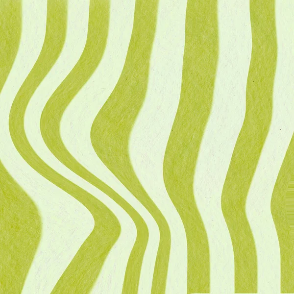 Rayure Vert Liquide Groovy Fond Illustration Papier Peint Texture — Photo