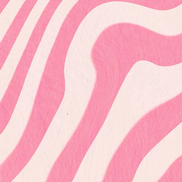 Pasek Różowy Płynny Groovy Tło Ilustracja Tapety — Zdjęcie stockowe