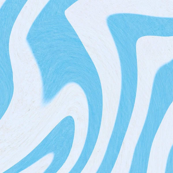Listra Azul Líquido Groovy Fundo Ilustração Papel Parede Textura — Fotografia de Stock