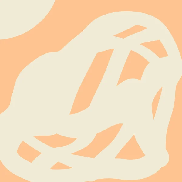 Modern Abstrakt Form Gul Orange Bakgrund Illustration Tapet Textur — Stockfoto