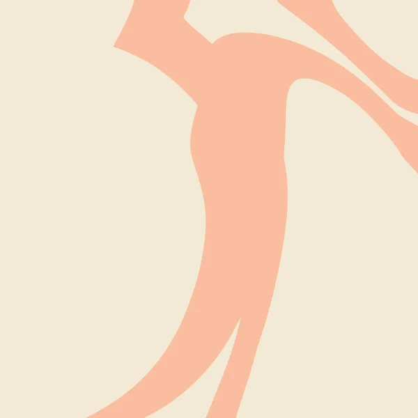 Moderne Abstrakte Form Gelb Orange Hintergrundillustration Tapete Textur — Stockfoto