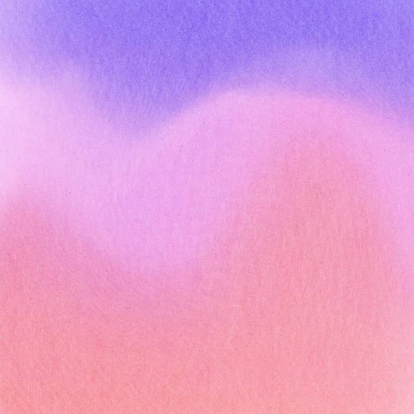 Acuarela Textura Set Melocotón Rosa Azul Naranja Fondo Ilustración Papel —  Fotos de Stock