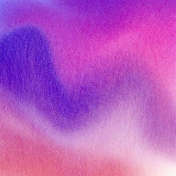 Set Texture Acquerello Rosa Viola Sfondo Blu Illustrazione Carta Parati — Foto Stock