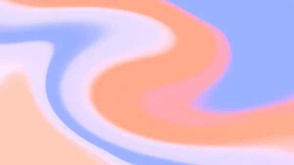 Flüssigkeitsverlauf Orange Blau Rosa Hintergrund Illustration Tapete Textur — Stockfoto