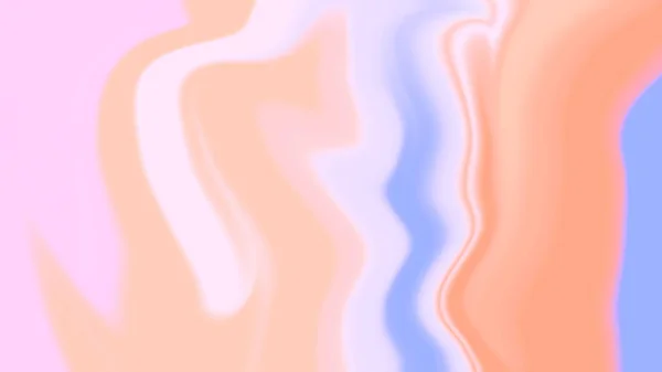 Liquid Gradient Orange Blue Pink Background Illustration Wallpaper Texture — Stock Photo, Image