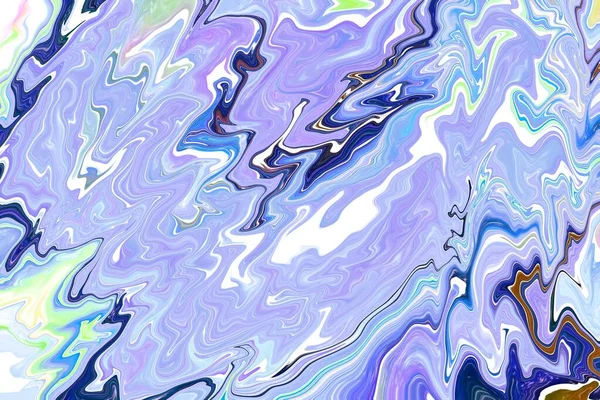 Liquid Blue Background Illustration Wallpaper Texture — Stock Photo, Image
