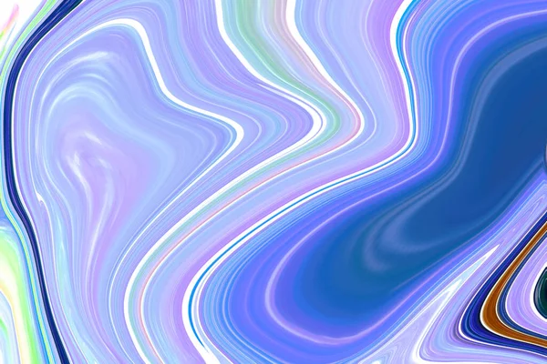 Flüssige Blaue Hintergrund Illustration Tapete Textur — Stockfoto