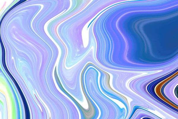 Liquid Blue Hintergrund Illustration Tapete Textur — Stockfoto