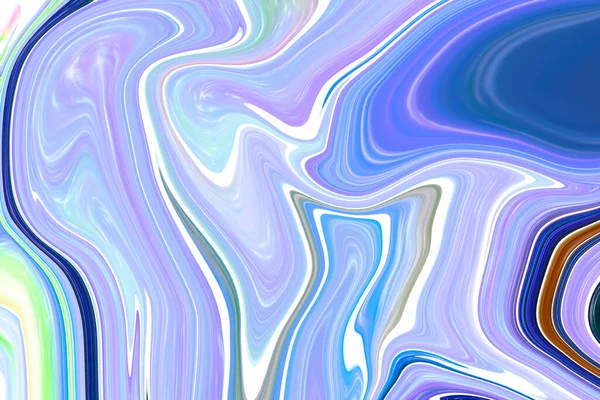 Tekutá Modrá Pozadí Ilustrace Tapeta Textura — Stock fotografie