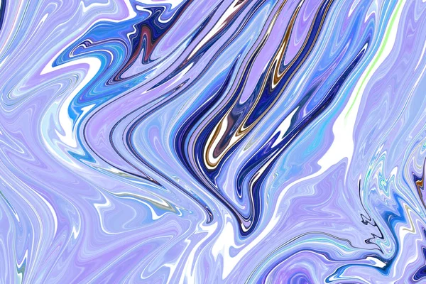 Liquid Blue Fundo Ilustração Papel Parede Textura — Fotografia de Stock