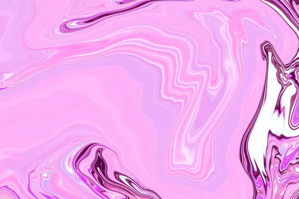 Liquid Pink Fundo Ilustração Papel Parede Textura — Fotografia de Stock