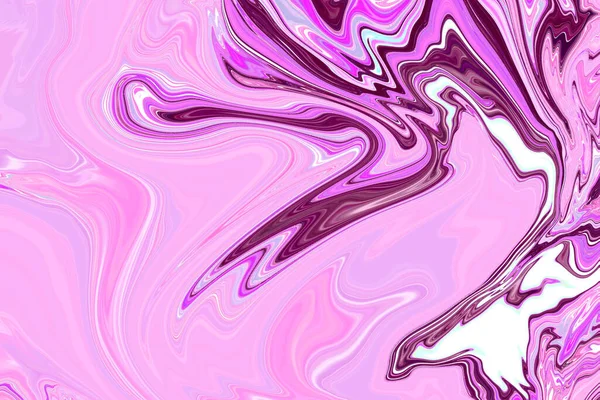 Folyékony Rózsaszín Háttér Illusztráció Tapéta Textúra — Stock Fotó