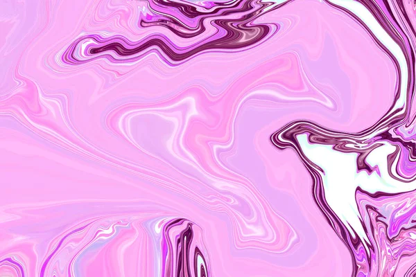 Flydende Pink Baggrund Illustration Tapet Tekstur - Stock-foto