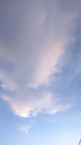 Hermosas Nubes Cielo — Foto de Stock