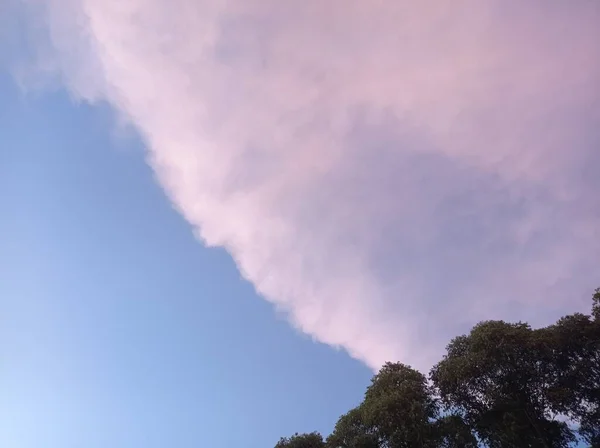 Красивое Небо Облаками Природа — стоковое фото