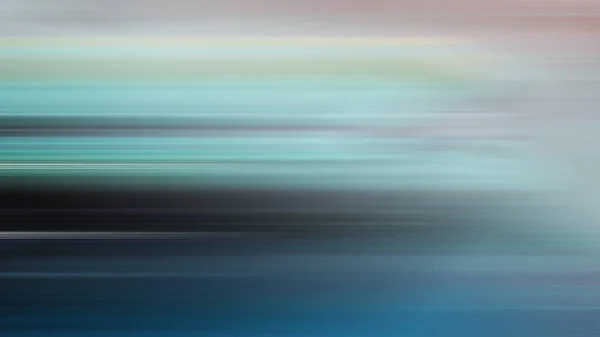 Horizontal Light Blue Motion Blur Background — Stock Photo, Image
