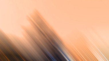 Renkli tonlarda bulanık çizgiler. Gradyanı olan belirsiz soyut bir illüstrasyon. İşiniz için yeni tasarım.