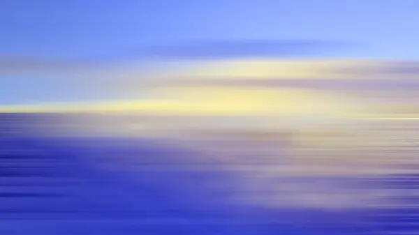 Fondo Abstracto Borroso Mar Cielo Con Nubes — Foto de Stock