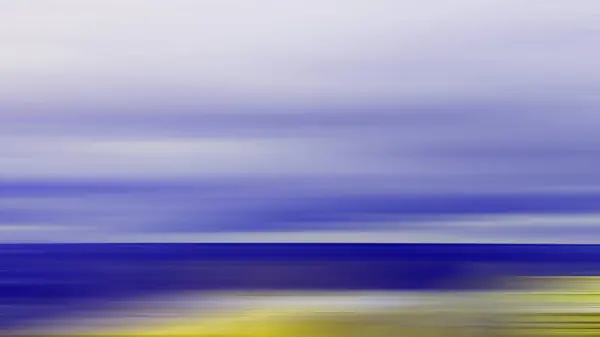 抽象海洋的运动模糊背景 — 图库照片