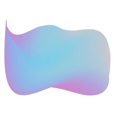 pembe mavi hologram sıvı soyut element