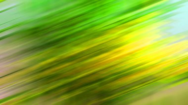 Bulanık ışık izleri doğa güzelliğinde