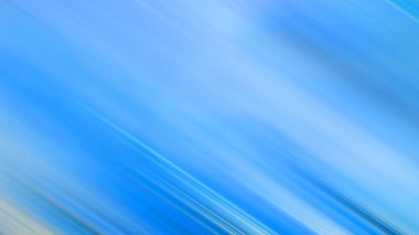 Mavi gökyüzü ve uçağın bulanık bir fotoğrafı.