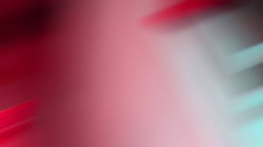 Kırmızı ve beyaz bir piyanonun bulanık fotoğrafı.